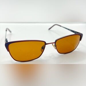 Karen Kane Azurite Red Oval Sunglasses Frames Only